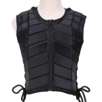 Ratsutamisvest, ratsutamise ohutuskaitse vest XL must