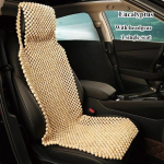 1 tk looduslikust puidust helmedega autode istmekate &ndash; K&auml;sitsi valmistatud, hingav ja masseeriv kontori, kodu ja auto jaoks &ndash; Pikaajaline mugavus wood beads&Four Seasons