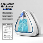 Kahepoolne magnetiline klaasist aknapuhastusvahend majapidamispuhastusvahend automaatne drenaažipuhasti klaasist aknapuhastusvahend