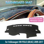 Volkswagen VW POLO 6R 6C 2009 ~ 2017 5 MK5 2016 Armatuurlaua matt CoverArmatuurlaua matt Sobiv sisemine p&auml;ikesevari Armatuurlaud autole Left Hand Drive