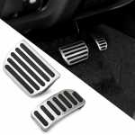 NO DRILL Terasest jalgpedaal sobib Volvo S60 V60 XC60 S80 S 60 AT automaatse gaasipiduriga autotarvikutele