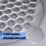 61 auguga alumiiniumisulamist pelmeenivormi press Professionaalne k&auml;sitsi valmistatud ravioli valmistaja Koduseks, restorani- ja k&ouml;&ouml;gikasutuseks CHINA