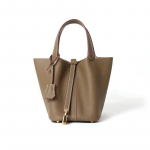 Naiste Ehtsa Nahast Koppkott Korea Ni&scaron;&scaron; Suure Mahutavusega Naiste Kott High-end Tunne Kuum M&uuml;&uuml;gi T&ouml;&ouml;le K&auml;ekott khaki