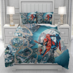 &Auml;mblikmees superkangelased Tekikott mehed naised/Lapsed KID Tr&uuml;kk Disney multifilm Voodipesukomplekt Tekk Voodi Pehme 135x200cm 3pcs