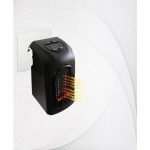Radiateur soufflant pour prise de courant - Livington M11288 - Noir - 20 m&sup2;