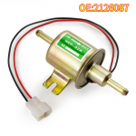High quality New For 2126087 12v Inline Fuel Pump Electric Transfer Low Pressure Gas Diesel HEP02A HEP-02A 16700634673 1Pcs