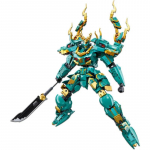 Sluban Qinglongi Kuninga Mecha ehitusklotsid Klassikaline Mecha Kuju Mudelkomplekt Tellised Kogumiseks Hariv M&auml;nguasi Lastele P&uuml;hadekingitused