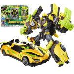 Uus Hooaeg 3 Metallist Cardbot SPARKBIT Muunduv Robot Autoks Tegevusfiguurid Kaardiga Muunduva Automaali Mudel M&auml;nguasjad Kingitus No Color Box