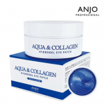 ANJO / Aqua & Collagen H&uuml;drogeeli Silmaplaaster / 60 tk / Kortsude hooldus & Tursed v&auml;hendav / Valmistatud Koreas