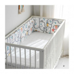 6 tk Voodikaitse Kokkup&otilde;rkevastane Hingav Pehmendusega Polsterdatud Beebi Voodi Kaitsmed Reguleeritav Pestav Pehme Polsterdus K&uuml;lgmiste &Auml;&auml;rte jaoks J