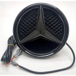 Valge Sinine Punane Valgus Auto Esiv&otilde;re T&auml;he Embleem LED-valgustusega Logo Mercedes Benz W205 C E R ML GL GLA CLA CLS 2013-2016 jaoks Glowing white must