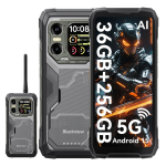 Blackview XPLORE 1 Walkie Talkie 5G AI V&auml;lisnutitelefon 48GB+512GB K&auml;ep&auml;rane NFC 12+256 must