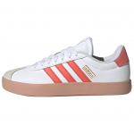 Adidas VL COURT 3.0 Slip Resistant Abrasion Resistant Low top Skateboard Shoes Women's White Red JP5346 36⅔