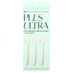 Plus Ultra, keskkonnas&otilde;bralikud harjapead, pehmed harjased, 3 tk