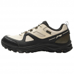 Li Ning Cushioning Abrasion Resistant Breathable Low top Casual Shoes Men's Black Oat Gray AGCV415-3 39