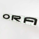 Kohandatav Great Wall ORA IQ Good Cat tagaluugi logo ORA kirjam&auml;rk auto embleem kleebis. white