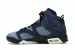 Jordan 6 Retro High Pesutud Denim - CV5489-401 36.5