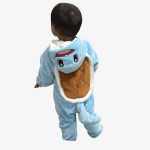 Sinised Kilkonkonna Beebikombinesoonid, V&auml;ikelaste Kombinesoon, Multikakujuline Imiku Kigurumi Flanellist Anime Pidžaama, Halloweeni J&otilde;ulude Cosplay Kost&uuml;&uuml;m, Peokink 59