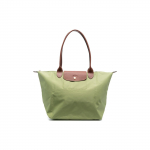 Longchamp Le Pliage &Uuml;hev&auml;rviline Logo Klapp-kinnisega T&otilde;mblukuga L&otilde;uend ja Nahk Pelmeenikott T&otilde;stekotiga &Otilde;lakott Naiste kotid Oliiviroheline 1899089P77 Olive Green