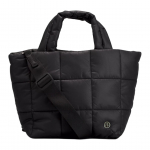 Lululemon Quilded Grid 5L Eemaldatava &Otilde;larihmaga Nailonist &Otilde;la-Crossbody T&otilde;mblukuga Kott Naiste kotid Must LW9EFAS-0001 Black/BLK