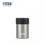 TYESO 12/18oz roostevabast terasest isoleeritud &otilde;llepudel ja purgi jahuti Coke &otilde;llekruus Hoidke soe/k&uuml;lm kahekordse seinaga joogijahuti tops