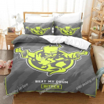 Tekk 3D Prindiga Thunder Dome Logo Mugav Tekikott Voodipesukomplekt Laste Magamistoa Kaunistus Kodutekstiil Comforter (quilt)-EU Single(135*200cm)3pcs