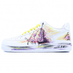 Nike Air Force 1 libisemiskindlad, kulumiskindlad, hingavad madalad korvpallijalatsid Unisex Kollane Valge CW2288-111(Meeskond779-) 37.5