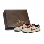 Nike Dunk 811 Tootmine, Ma Xiaochun, Spetsiaalne kingakarp Madalad rula kingad Meeste Must Riis Punane Kuld IM6670-202(Team80-S-BOX) 43
