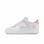 Nike Air Force 1 Libisemisvastased Kulumiskindlad Tasakaal Madalad Rula Kingad Unisex Valge Roosa HF0729-001(Team384-A) 36.5