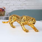 &Otilde;nnelik leopardist dekoratsioon ornament kontorisse elutuppa teleri veiinikapi kaunistamiseks avamiskingitus leopardist maskott kodu kaunistus kujuke