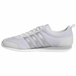 Adidas Vs Jog 2.0 Kangas S&uuml;nteetiline Nahk J&auml;&auml;tis T Kingad Mugavad Mitmek&uuml;lgsed Madala S&auml;&auml;rega Vabaaja Kingad Unisex toss Hall Valge KH7655 42⅔ white