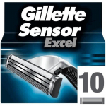 GILLETTE Sensor Excel raseerimisterad x 10