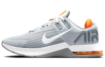 Nike Air Max Alpha Trainer 4 Wolf Grey Cool Grey Total Orange White CW3396-007 38.5
