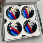 4 tk 56/68 mm ujuvat veljekeskkatet BMW 50. aastap&auml;evaks &ndash; Sobib E39 E46 E60 F10 F30 G20 X3 X5 (Autode rummu tarvikud) 56mm-4Pcs