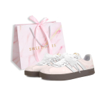 Adidas Vl Court Classic Star Joy Manufacturing, Light Pink Confession Low top Skateboard Shoes Unisex Pink JQ2470(Team914-) 39⅓ white
