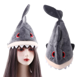 M&uuml;tsid Peakatete M&auml;ngu&uuml;ritus Talvine Soe Lastele Cosplay Pliiatsim&uuml;ts Esitlusm&uuml;ts Loomam&uuml;ts Pliiatsikork Shark Hat gray