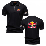 Red Bull Kevad/Suvi Uus Meeste Krae T&otilde;mblukuga Polo S&auml;rk Tencel L&uuml;hikeste Varrukatega Polo S