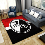 SC Freiburg Vaip Elutoa, Magamistoa, Kodu Diivani Kaunistuseks, Laste M&auml;ngimiseks Libisemisvastane P&otilde;randamatt 80x120cm( 31x47in)