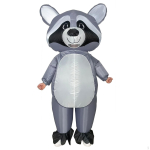 T&auml;ispuhutav kost&uuml;&uuml;m T&auml;iskeha&uuml;likond Puhuriga t&auml;ispuhutav T&auml;iskasvanutele, Halloweeni, Raccoon