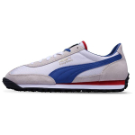 Puma Easy Rider Mugav Hingav Kangas Kahekihiline Veisenahk S&uuml;nteetiline Nahk P&otilde;rutust Neelav Libisemiskindel Madala S&auml;&auml;rega Vabaaja Jooksukingad 363129-02 35.5 gray