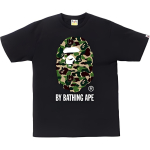 BAPE A BATHING APE Pea Seeria T-s&auml;rk Meeste Must BAPE19SS-001 XS