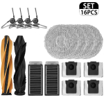 Dreame L50 Ultra / L50 Pro Ultra Robot tolmuimeja tarvikud Rullik Peamine hari K&uuml;lgmine hari HEPA filter Mop Tolmukott Harjakate Set B