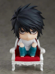 Nendoroid L 2.0 tegevuskuju Death Note Q versioon 1200# Kogutav nukk vahetatava n&auml;oga valge