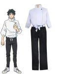 Anime Jujutsu Kaisen Yuta Okkotsu T-s&auml;rgid P&uuml;ksid V&ouml;&ouml; Cosplay Kost&uuml;&uuml;m Okkotsu Yuta &Uuml;likonnad Halloweeni Pidu Meestele Naistele Pidu XXXL&Cos black