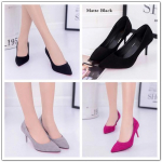 Naiste kingad terava varbaga Pumbad Patent kleit Kingad K&otilde;rged kontsad Paadikingad 37 roosa punane v&auml;rv