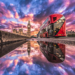 5D DIY Teemantmaali rong Maastused Teemanttikandid maastik Ristpistes Kodukaunistus 20*20 cm