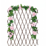 2,4 m kunstliku &otilde;itsengu simulatsiooniga siidist Rose Flower Vine Ivy kodu pulmadekoratsioon