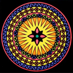 huacan DIY 5D ruut Teemantmaal Mandala Tikand Ristk&auml;sit&ouml;&ouml; &Otilde;mblus Kodukaunistus 30*30 cm