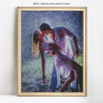 Teemanttikandid T&uuml;drukute kivide pildid Teemantmosaiikide m&uuml;&uuml;k Paar Teemantmaal 20X30