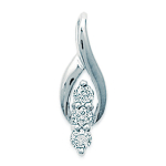 Les Tr&eacute;sors De Lily [F1288] &ndash; h&otilde;bedane ripats 'C&acirc;lin' H&otilde;bevalge (roodiumiga kaetud) &ndash; 20x7 mm valge